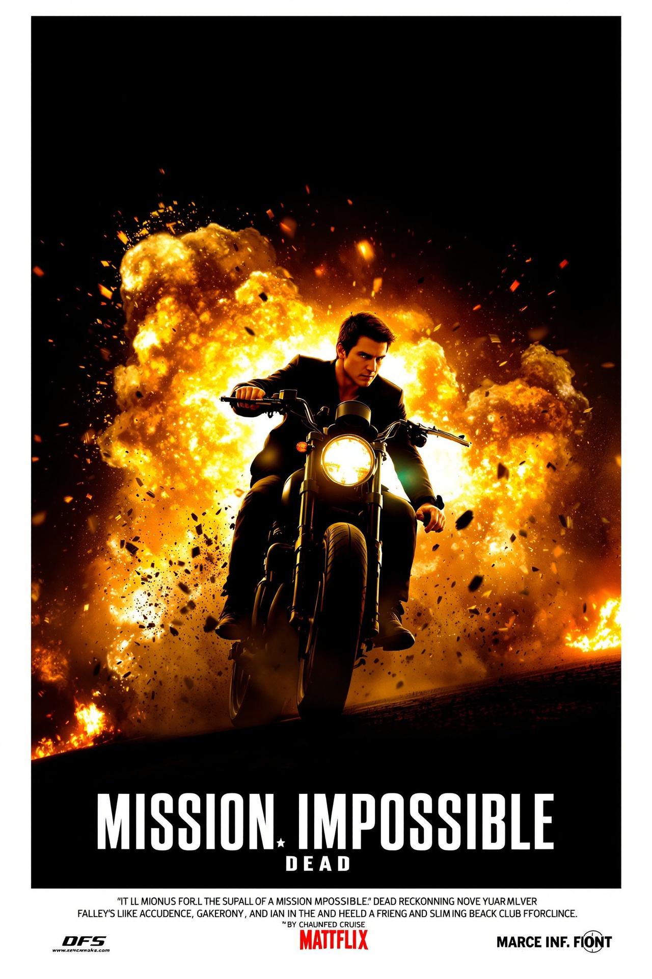 碟中谍7 Mission: Impossible - Dead Reckoning电影海报