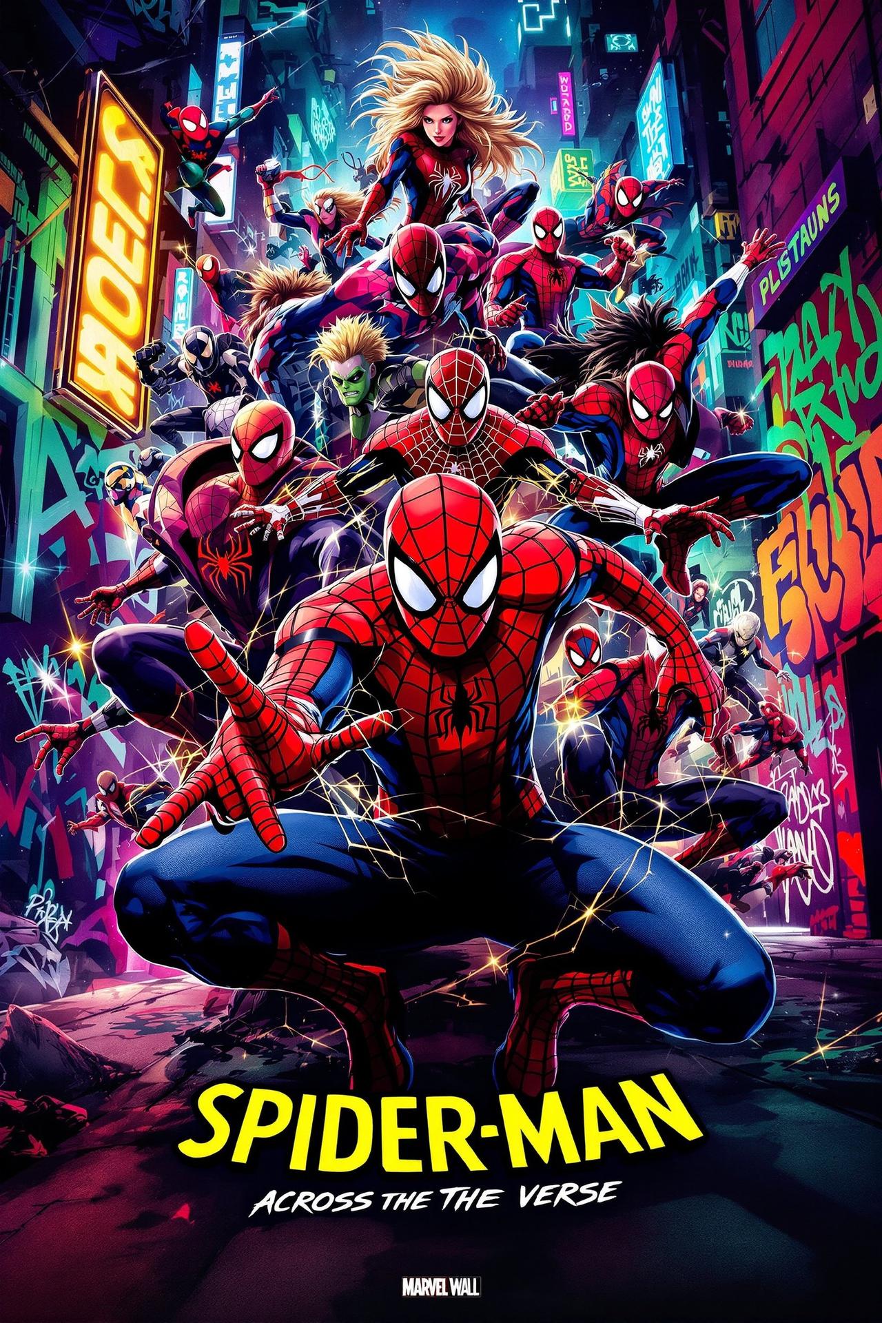 蜘蛛侠：纵横宇宙 Spider-Man: Across the Spider-Verse电影海报